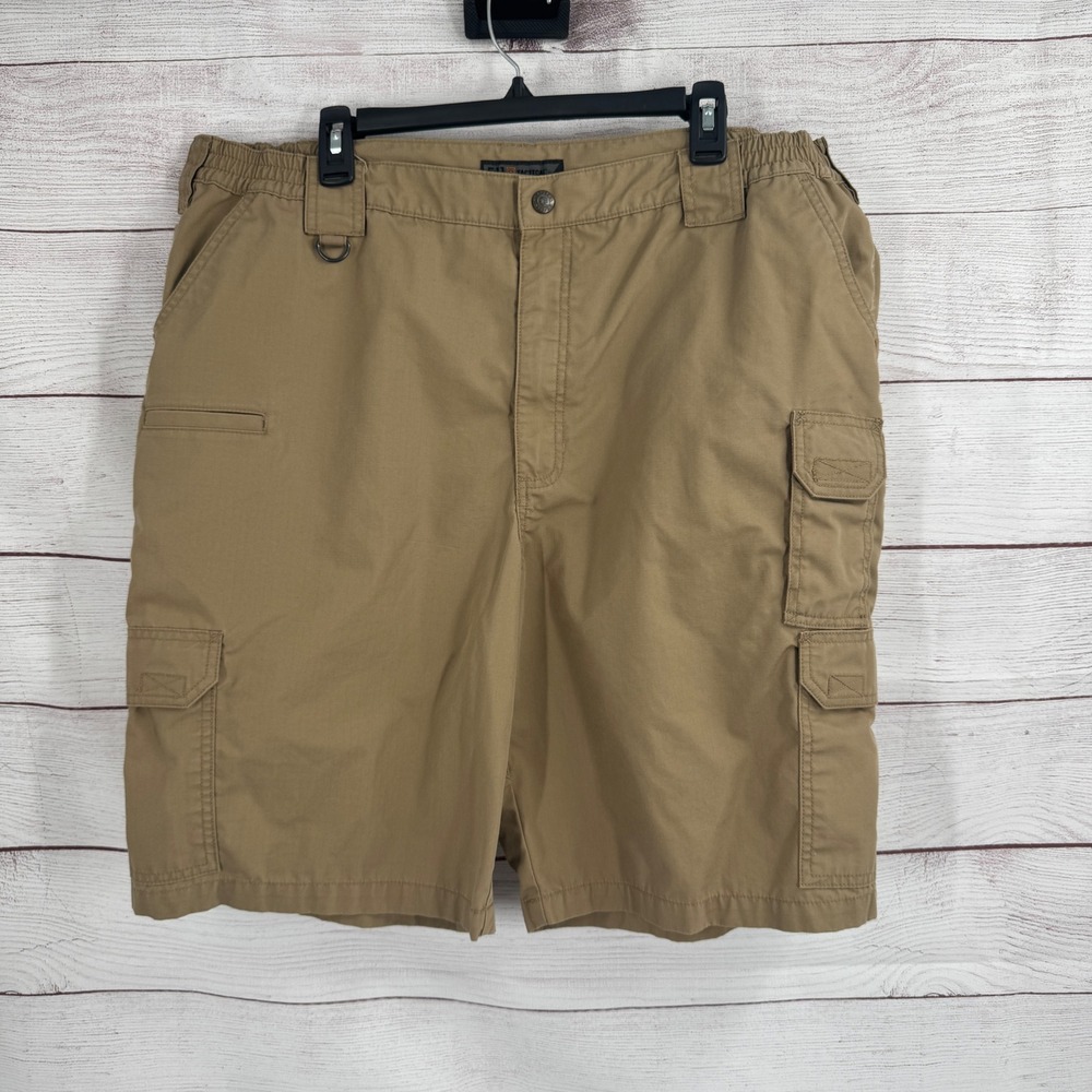 5.11 Tactical Shorts‎ Mens Size 42 Tan Cargo Work Hiking Outdoor Utility Uniform